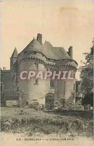 Cartes postales Barbezieux Le Chateau (Cote Nord)