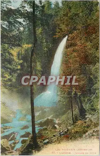 Cartes postales Luchon Les Pyrenees Centrales Cascade du Coeur