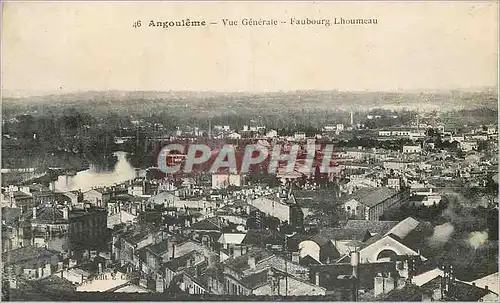 Ansichtskarte AK Angouleme Vue Generale Faubourg Lhoumeau