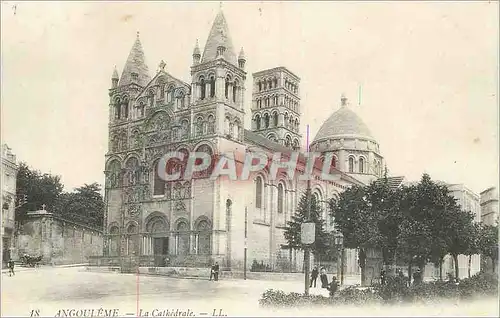 Cartes postales Angouleme La Cathedrale