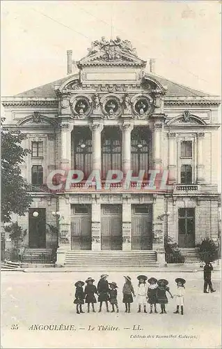 Cartes postales Angouleme Le Theatre Enfants