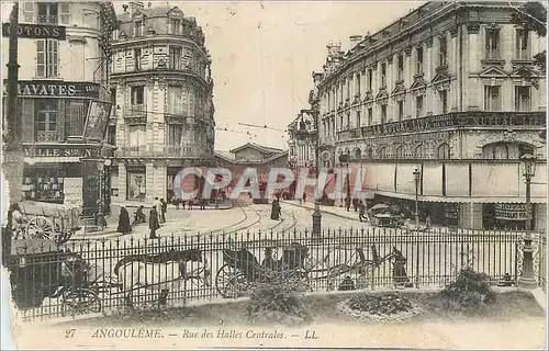 Cartes postales Angouleme Rue des Halles Centrales