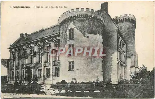 Ansichtskarte AK Angouleme Hotel de Ville Facade Sud Est