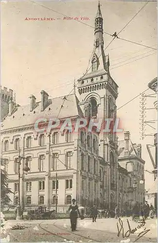 Cartes postales Angouleme Hotel de Ville