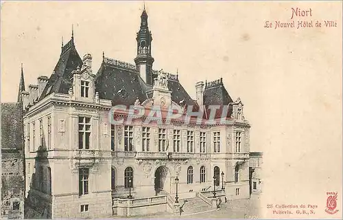 Ansichtskarte AK Niort Le Nouvel Hotel de Ville