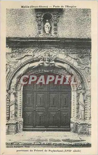 Cartes postales Melle (Deux Sevres) Porte de L'Hospice