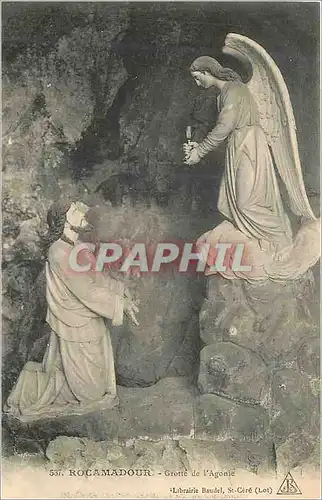 Cartes postales Rocamadour Grotte de l'Agonie
