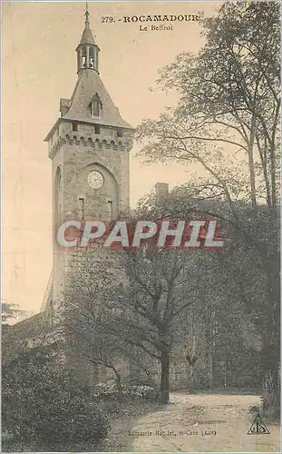 Cartes postales Rocamadour Le Beffroi
