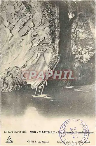 Cartes postales Padirac Le Lot Illustre La Grande Pendeloque