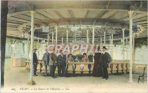 Cartes postales Vichy La Source de l'Hopital