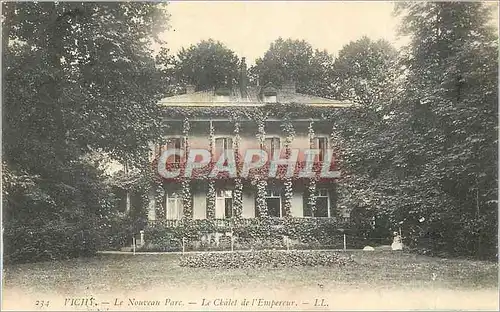 Cartes postales Vichy Le Nouveau Parc Le Chalet de l'Empereur