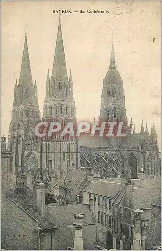 Cartes postales Bayeux La Cathedrale