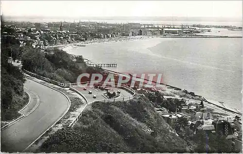 Cartes postales moderne Sainte Adresse Vue Panoramique et la Plage du Havre La Table d'Orientation