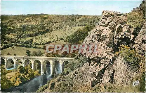 Moderne Karte La Suisse Normande La Vallee de l'Orne a Clecy