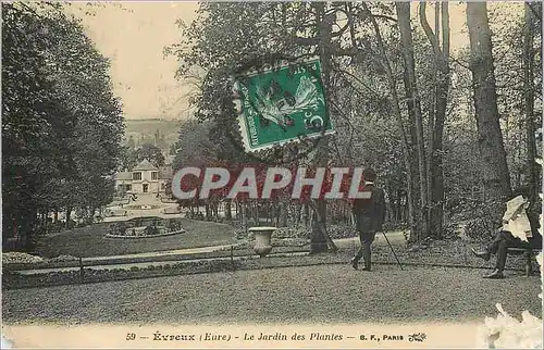 Ansichtskarte AK Evreux (Eure) Le Jardin des Plantes