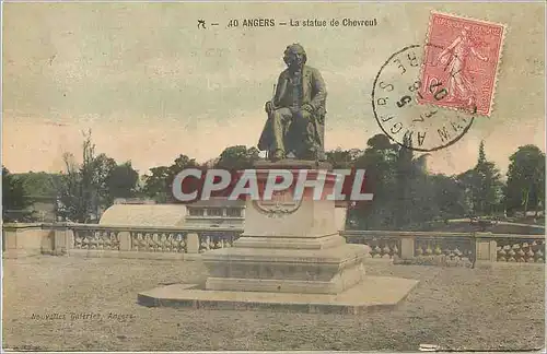 Cartes postales Angers La Statue de Chevreut