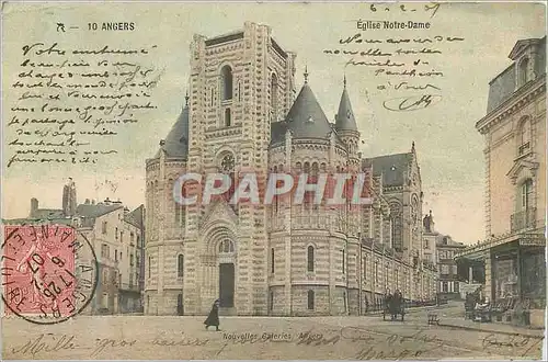 Cartes postales Angers Eglise Notre Dame