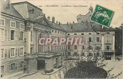 Ansichtskarte AK Chambery Le Chateau Cour d'Honneur