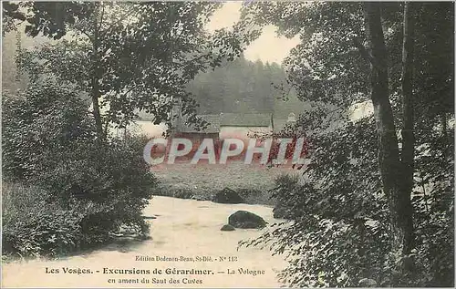 Ansichtskarte AK Les Vosges Excursions de Gerardmer Le Vologne en amont du Saut des Cuves