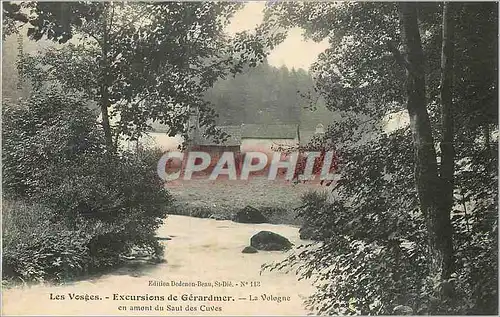 Cartes postales Les Vosges Excursions de Gerardmer Le Vologne en amont du Saut des Cuves
