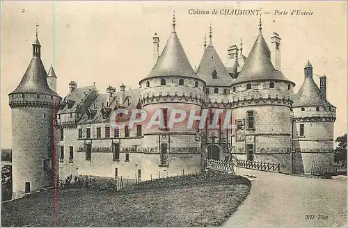 Cartes postales Chateau de Chaumont Porte d'Entree