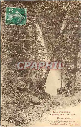 Cartes postales Luchon les Pyrenees Centrales le Gouffre d'Enfer