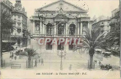 Ansichtskarte AK Toulon le Theatre Municipal