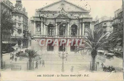 Cartes postales Toulon le Theatre Municipal