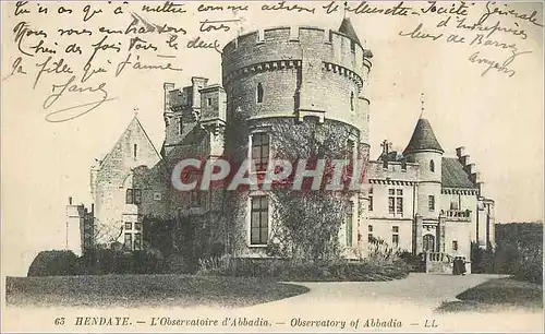 Cartes postales Hendaye l'Observatoire d'Abbadia