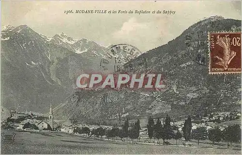 Cartes postales Modane Ville et les Forts du Replaton et du Sappey