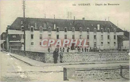 Cartes postales Gueret Depot de Remonte