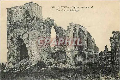 Cartes postales Lievin l'Eglise Vue Laterale
