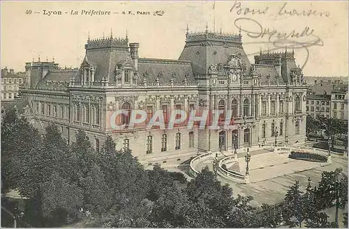 Cartes postales Lyon la Prefecture