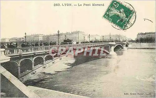 Cartes postales Lyon le Pont Morand