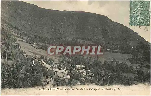 Cartes postales Luchon Route du Lac d'Oa