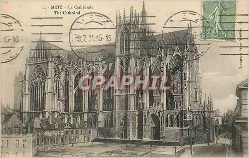 Cartes postales Metz La Cathedrale
