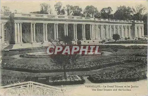 Cartes postales Versailles Le Grand Trianon et les Jardins