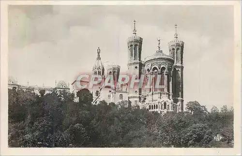 Moderne Karte Lyon Notre Dame de Fourviere l'Abside