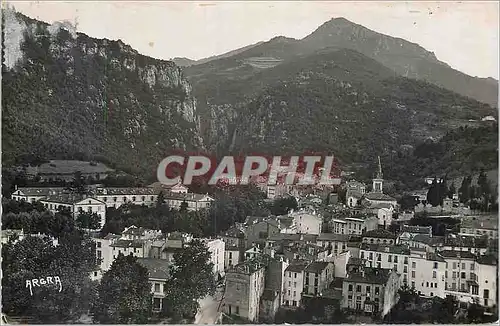 Cartes postales moderne Amelie les Bains (P O) Vue d'Ensemble Au fond les Gorges du Mondony