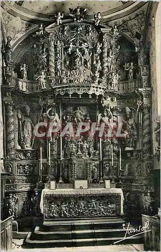 Cartes postales moderne Champagny le Bas (Savoie) Alt 1250 m Retable de l'Eglise (1742)