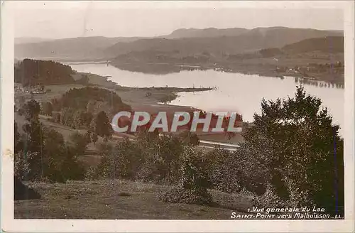 Cartes postales moderne Vue Generale du Lac Saint Point vers Malbuisson