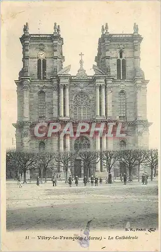 Cartes postales Vitry le Francois (Marne) La Cathedrale