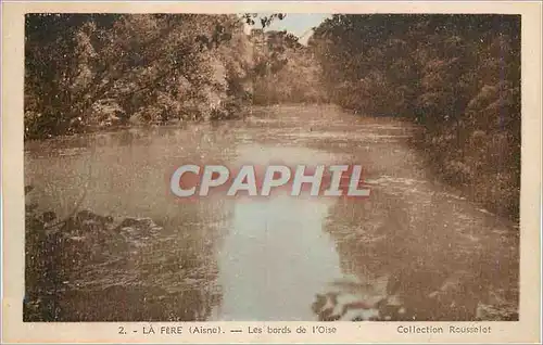 Cartes postales La Fere (Aisne) Les Bords de l'Oise
