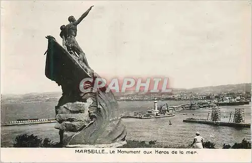 Cartes postales moderne Marseille Le Monument aux Heros de la Mer
