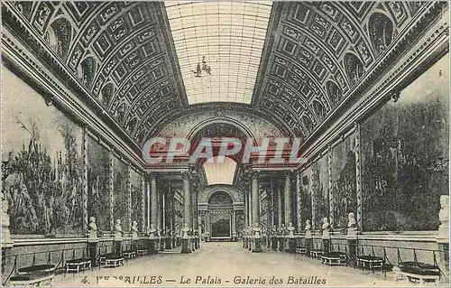 Cartes postales Versailles Le Palais Galerie des Batailles