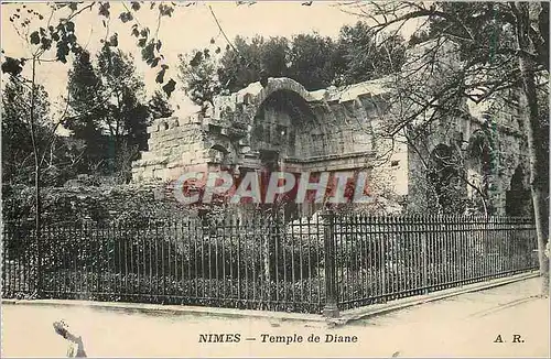 Cartes postales Nimes Temple de Diane