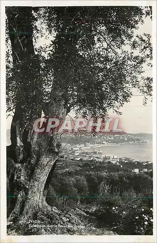 Cartes postales moderne Nice Echappee sur la Baie des Anges