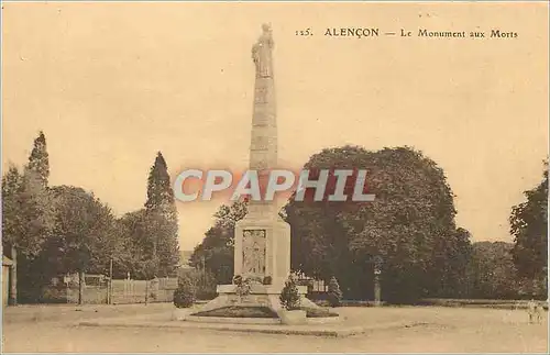 Cartes postales Alencon Le Monument aux Morts