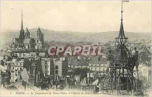 Cartes postales Dijon Le Jacquement de Notre Dame et l'Abside