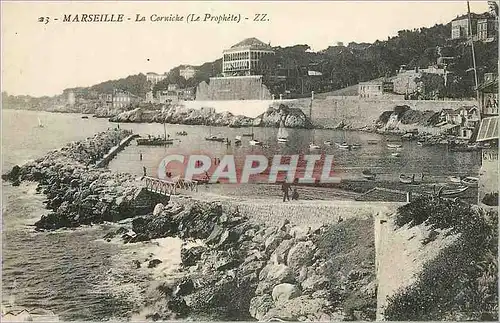 Cartes postales Marseille La Corniche (Le Prophete)